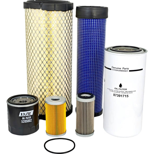 Solid Spare 2010-2017 Filter Kit Fit for New Holland Workmaster 55 45 75 65