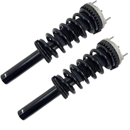 Solidspare 2x Front Shock Absorber Struts Assys Kit For Maserati Ghibli M157 AWD 670008897