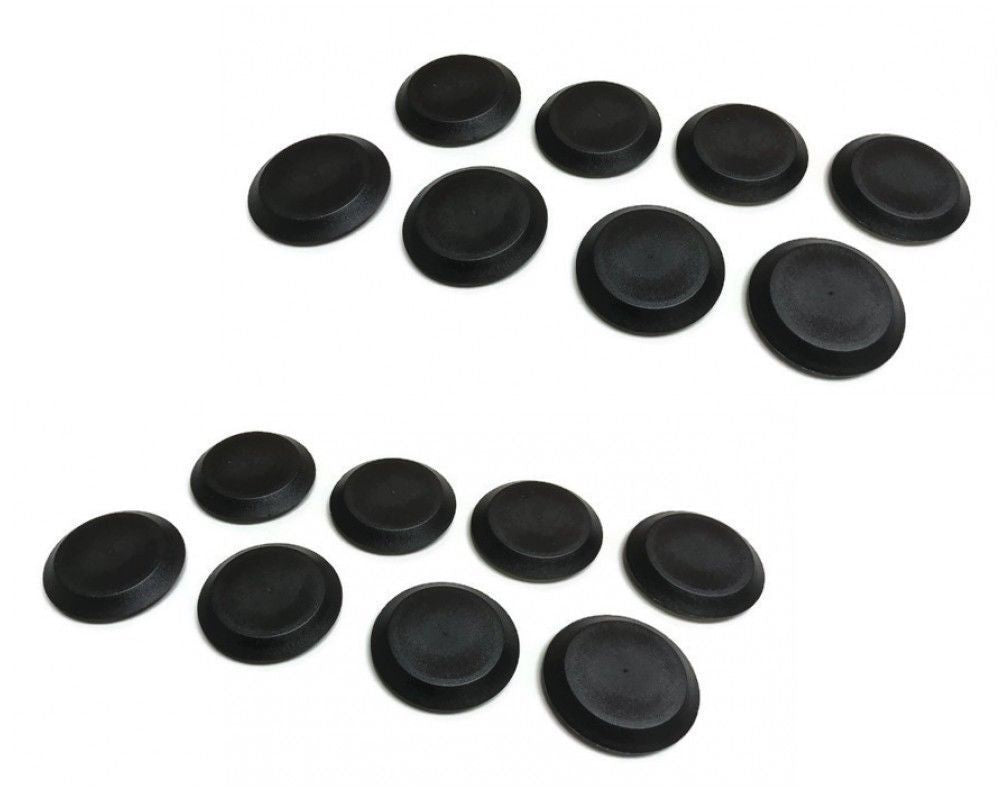 (16) Body Floor Pan DRAIN PLUGS for 1987-1995 Jeep Wrangler YJ - All Trim Levels