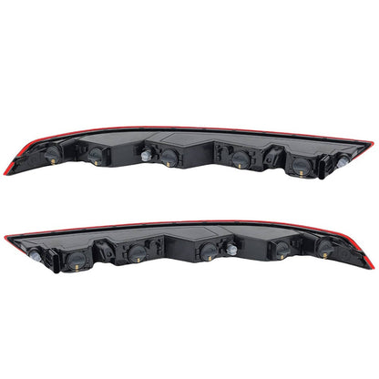 Solidspare Rear Bumper Lower Tail Light Brake Lamp Set For 2018 - 2021 Audi Q5 80A945070A