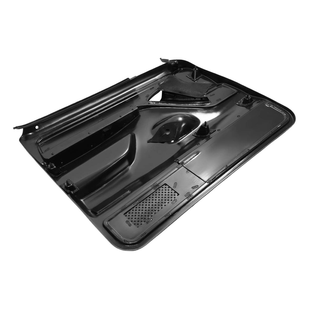 Solid Spare Inner Door Panels For Ford F150 F250 F350 92-97 /Bronco 92-96 Pair Black