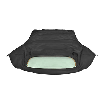 Solid Spare Fit Toyota Solara 2004-2009 08 Convertible Top & Glass Window BLACK TWILL VINYL