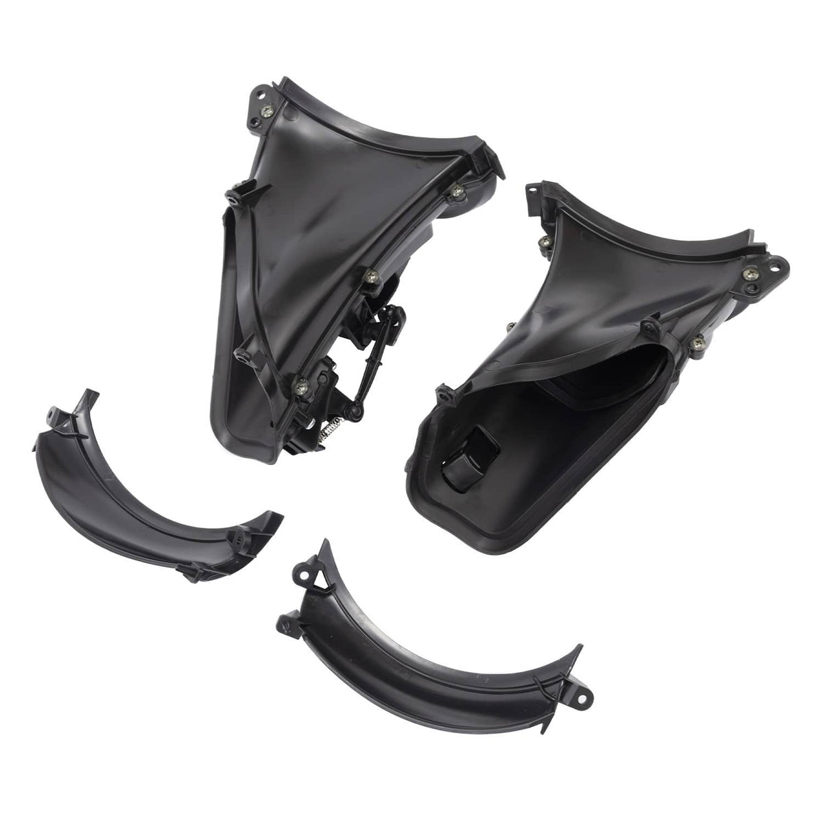 Solidspare Pair Fairing Air Duct For Harley Touring CVO Road Glide FLTRXSE 2018-2022 Black