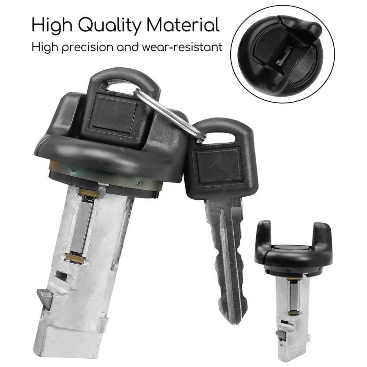 Solidspare Ignition Switch & Door Lock Cylinders with Keys for Chevy GMC C/K Suburban