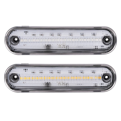 Solid Spare LED Front Rear Side Marker Lights Clear For Mazda Miata 1990-1997 MX-5 1999-2005