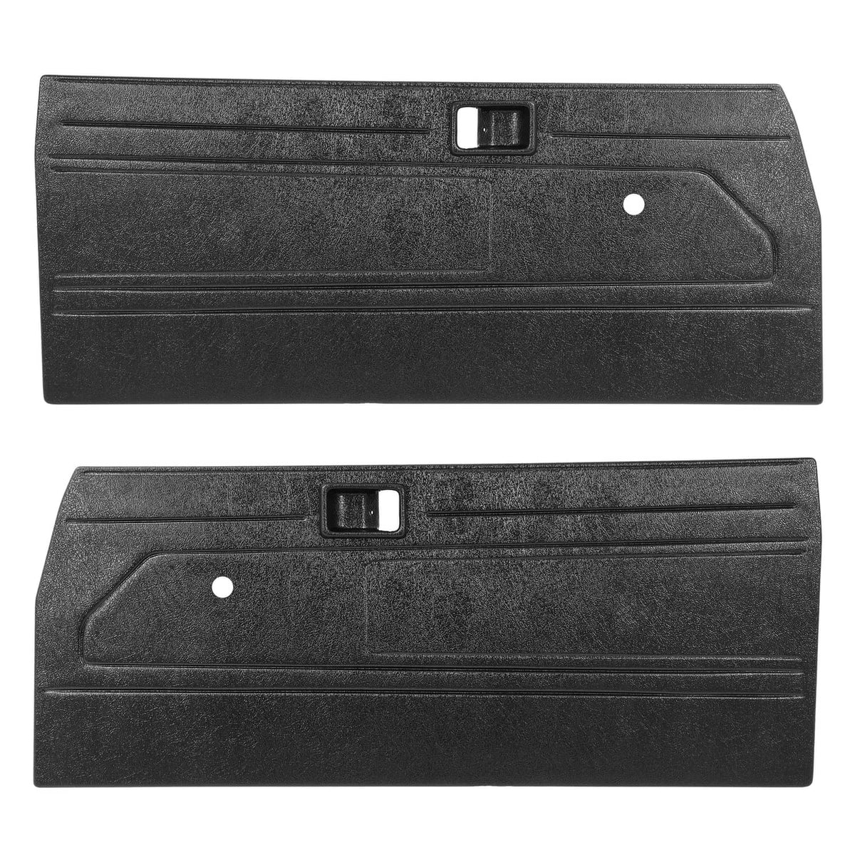 Solid Spare Fit 84-87 Toyota Pickup Truck Interior Door Panels Center Section Black ABS