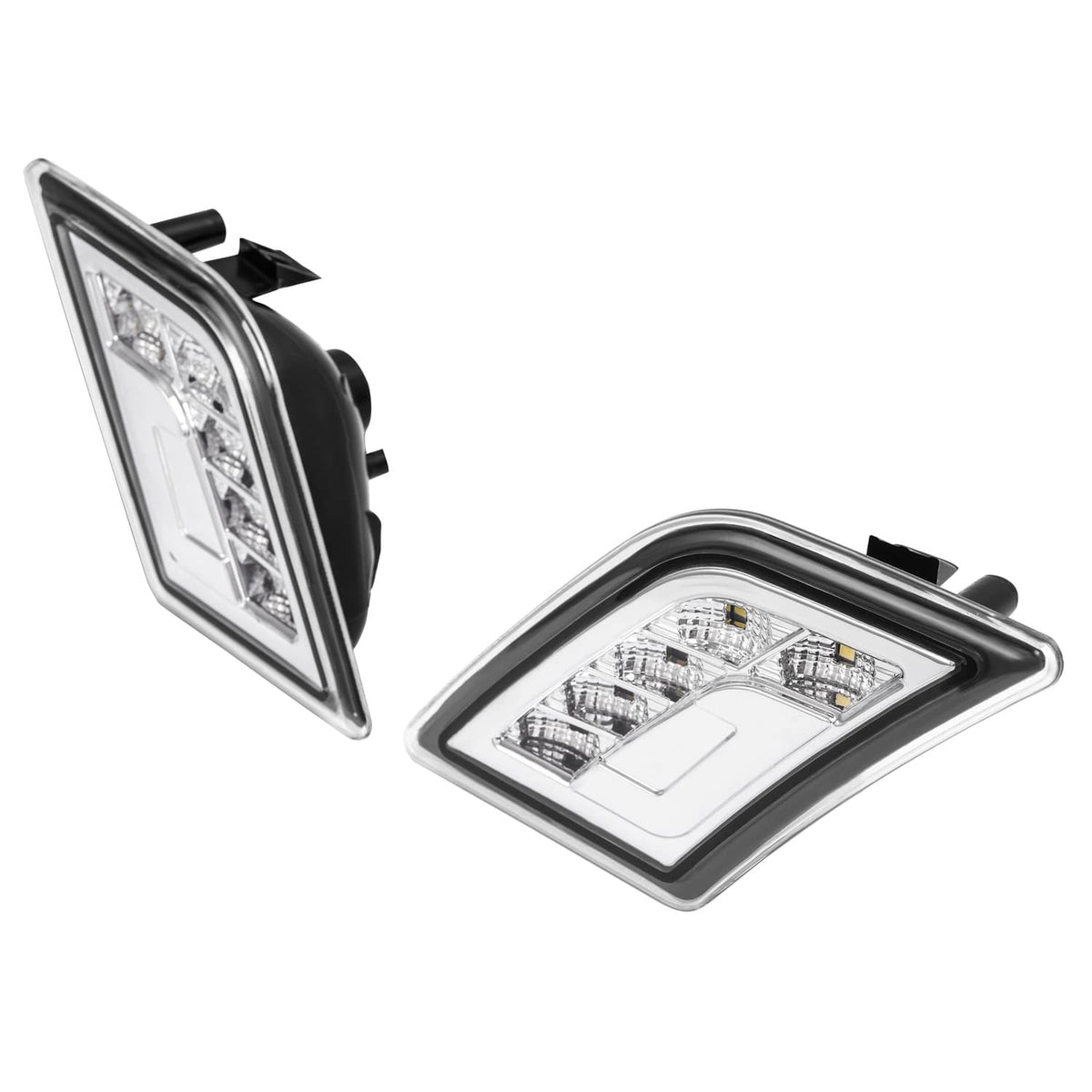 Solid Spare LED Bumper Side Marker Lights For Mercedes-Benz C300/C350/C63 AMG 4-Door 08-11