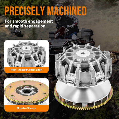 Solidspare Primary Drive Clutch W/ Gear For ATV Bombardier Can-Am Outlander 330 400 450 650