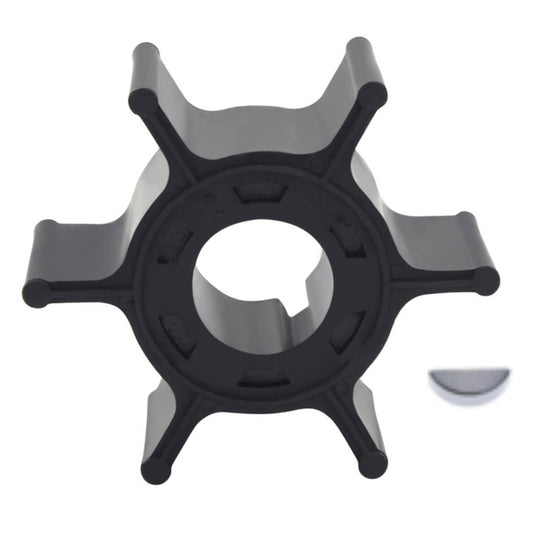 Solid Spare Water Pump Impeller With Key 6G1-44352-00 For Yamaha Outboard 6hp 8 hp 2 stroke