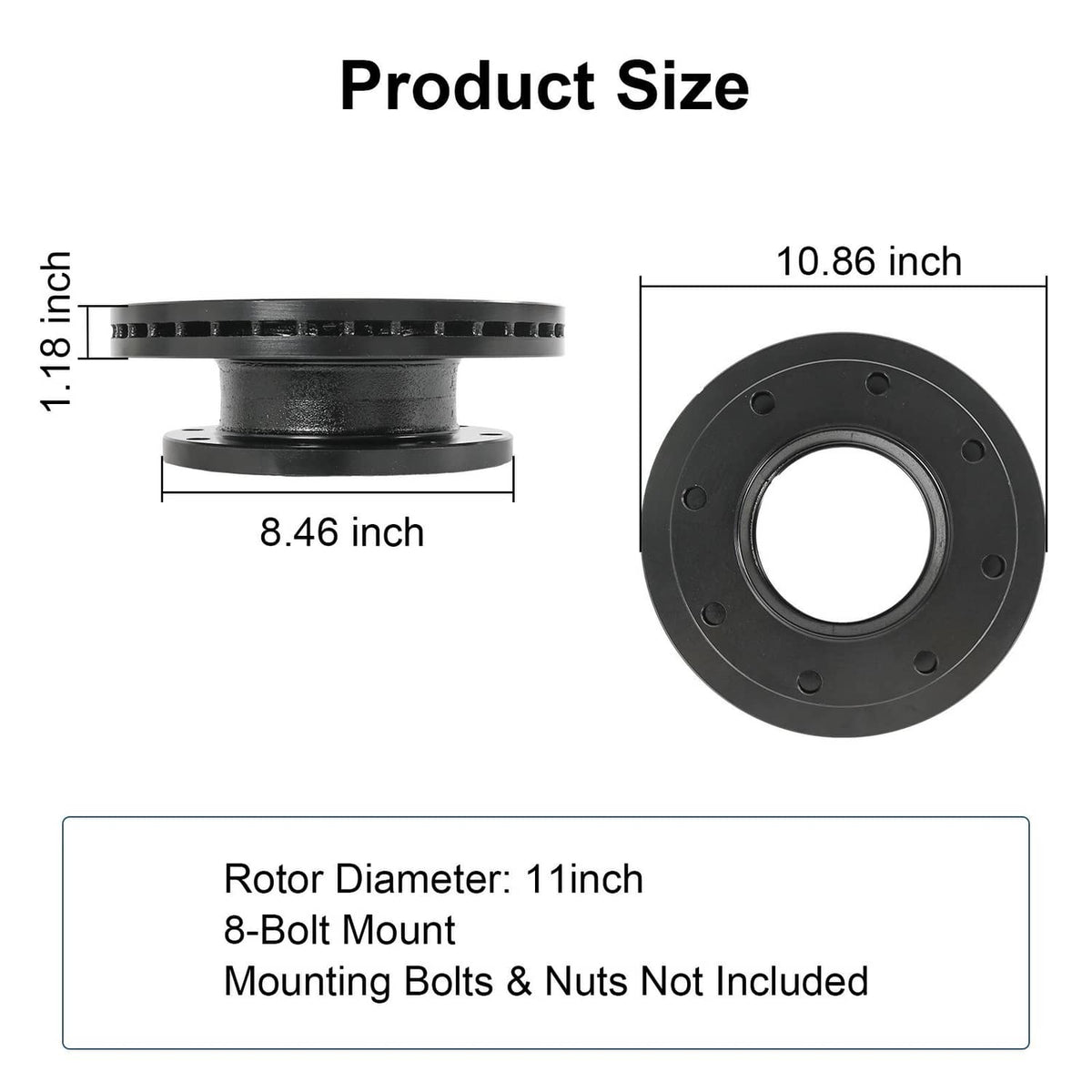Solidspare For Dexter 10-12K Hydraulic Disc Brake Bolt-On Rotor (070-006-01)