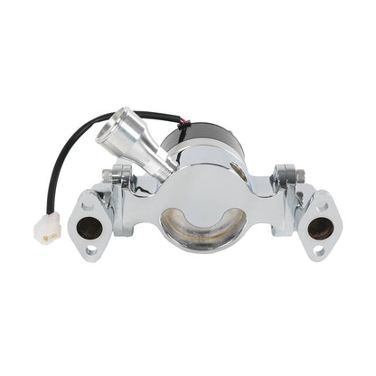 Solidspare Chrome High Flow Electric Water Pump for SBC Small Block Chevy 283 327 350 400
