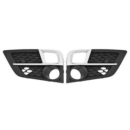 Solid Spare Pair For Honda Odyssey 2018 2019 2020 Front Bumper Fog Lights Chrome Trim Cover