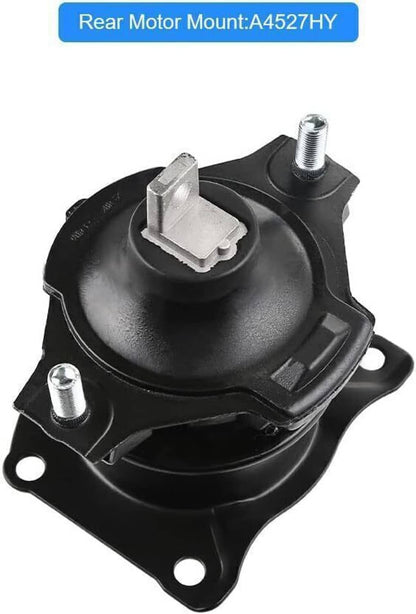 Solidspare 6Pcs Engine Mount & Trans Mounts Kits For 03-07 Honda Accord 3.0L A4527HY A4526H