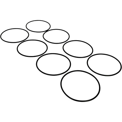 Solid Spare Engine Mounting Flange Gasket Kit O-Ring 50822 508-22 Fit Holley LS3 LS7