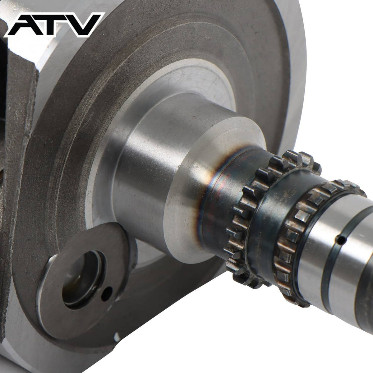 Solidspare Crankshaft + Bearing For Honda Rancher TRX420 Foreman TRX500 TRX520 Pioneer 500