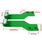 Mounting Brackets Weld On Quick Tach for John Deere Tractor Front Loader Bracket
