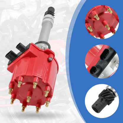 Solidspare Ignition Distributor For Chevy GMC C/K Pickup Truck Van Camaro 7.4L 5.7L 5.0L