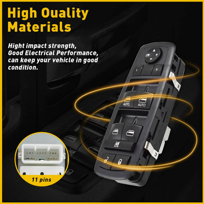 Solidspare 68086693AC For Jeep Grand Cherokee Dodge Car Power Window Master Control Switch