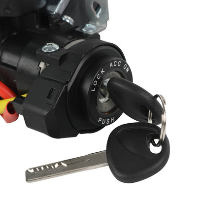 Solidspare Ignition Lock Switch Assembly with Keys For Hyundai 81900-3SA00 819003SA00