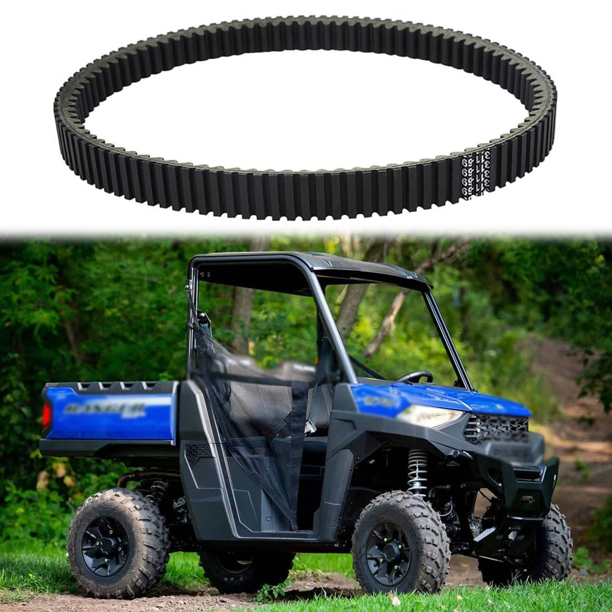 Solidspare Clutch Drive Belt Fit for Polaris ACE 500 570 / Ranger 500 / Ranger ETX / M1400
