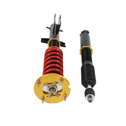 Solidspare 4X Front & Rear Coilovers Struts Absorber Adj. Height For 2005-2014 Ford Mustang