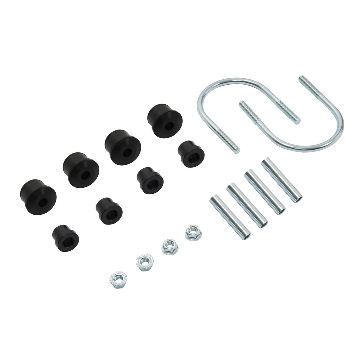 Solidspare Rear 2 Leaf Spring Kit W/Bushing & Sleeves For Golf Carts EZGO RXV 2008-UP