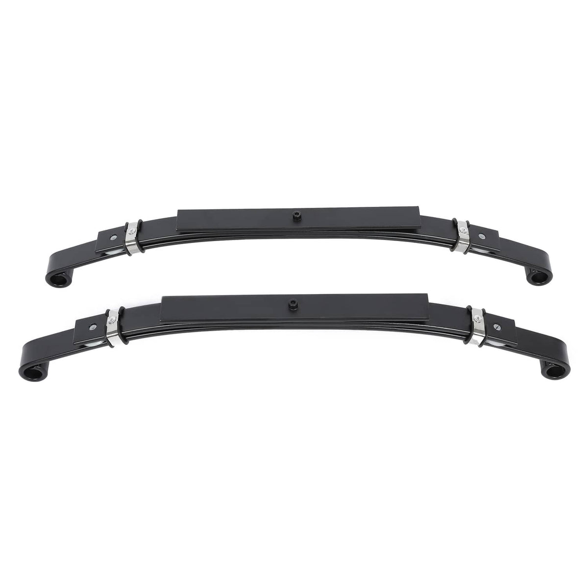 Solidspare Rear Leaf Springs Heavy Duty 3-Leaf w/ Bushings For Club Car DS Golf Cart 1981+