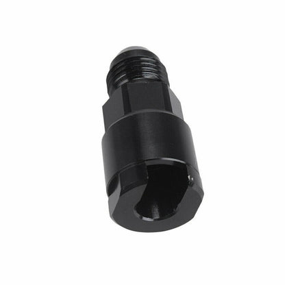 Solidspare 2Pcs 6AN Fuel Adapter Fit For To 3/8 & 5/16 GM Quick Connect W/Thread EFI Female