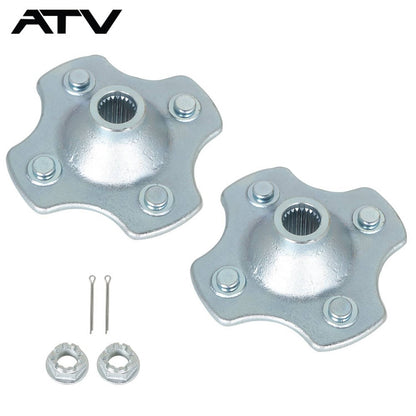 Solidspare 2x Rear Axle Wheel Hub Nut Kit For Honda 300 300FW Fourtrax 300 1988-1992