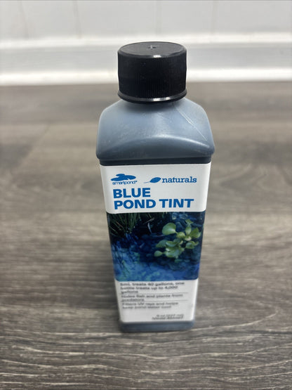Smart Pond 8oz Pond Tint  treats 4000 gallons Creates Beautiful Blue Water 54407