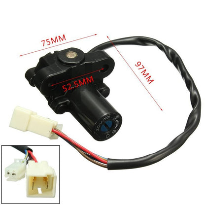 Solidspare Ignition Switch Gas Cap For Yamaha YZF R1 R6 R6S FZ6 FJR1300