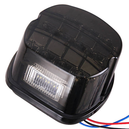 Solidspare Led Rear Tail Light Brake Smoke for Harley Touring Glide Dyna Softail Sportster