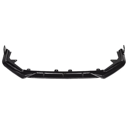 Fit 2022-2024 Honda Civic LX EX Si Gloss Black Front Bumper Lip Splitter 3PCS