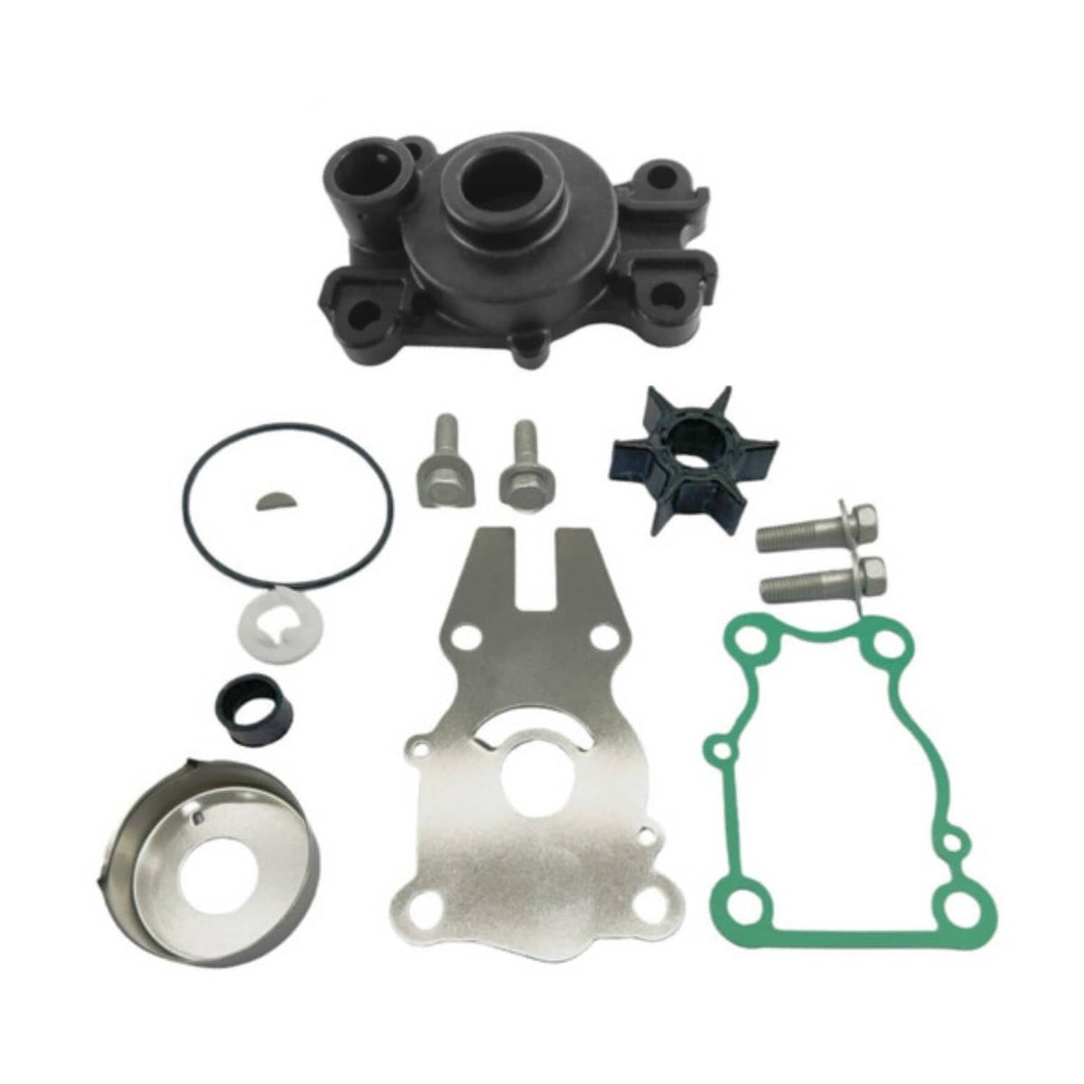 Solid Spare Water Pump Kit for Yamaha 40 50 60 Hp replaces 63D-44311-00-00 & 63D-W0078-01-00