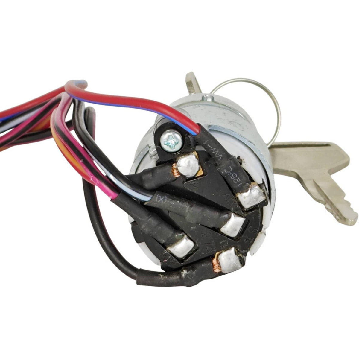 Solid Spare For KIOTI CK DK DS RX Tractor Ignition Starter Switch w/Keys T4625-B0100