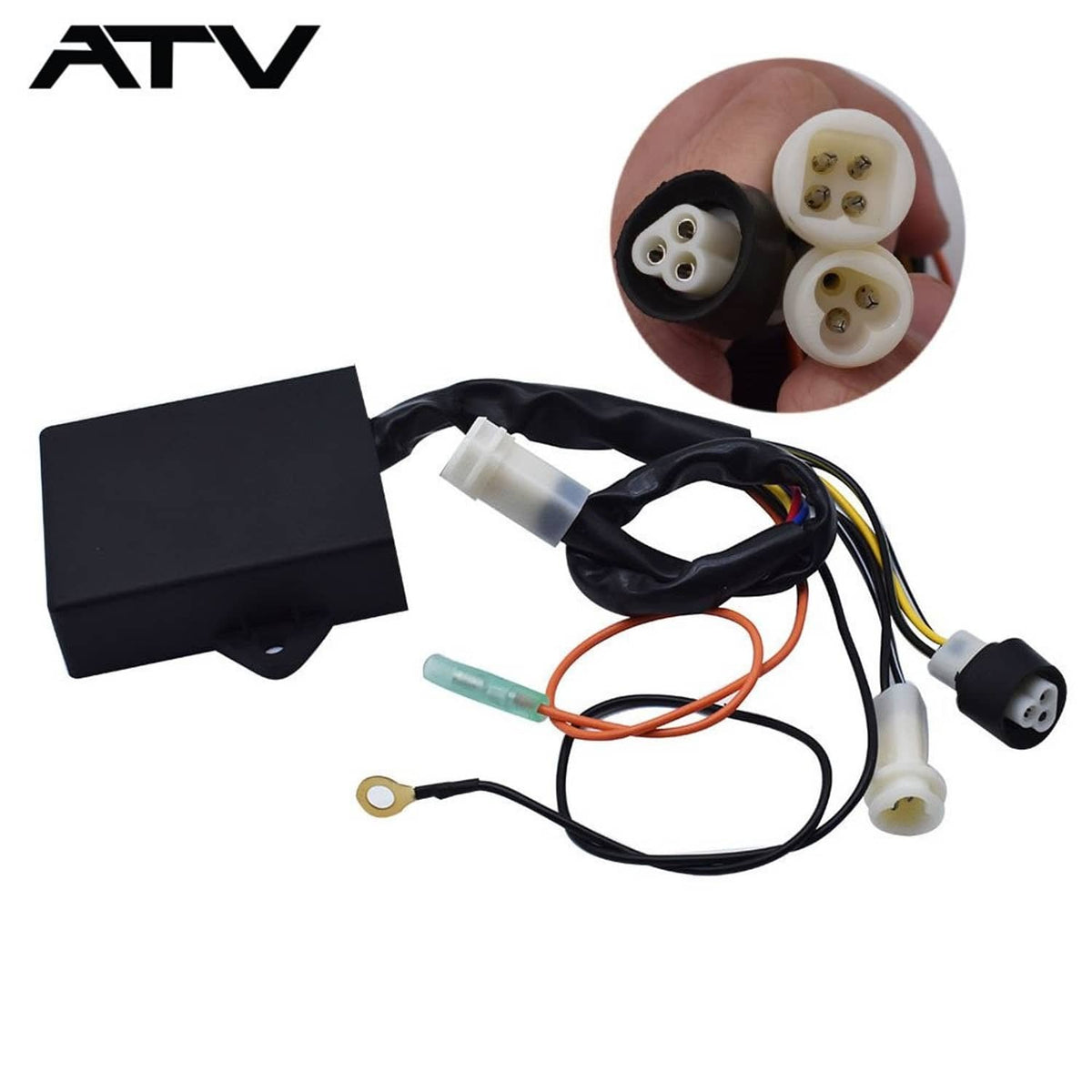 Solidspare Ignition CDI Box For Yamaha YFM 350 Big Bear 350 Moto 4 YFM350 3HN-85540-10-00