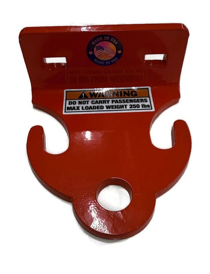 TRAILER HITCH Heavy Duty HD for Bad Boy MZ Rambler, Magnum, Compact Outlaw Mower