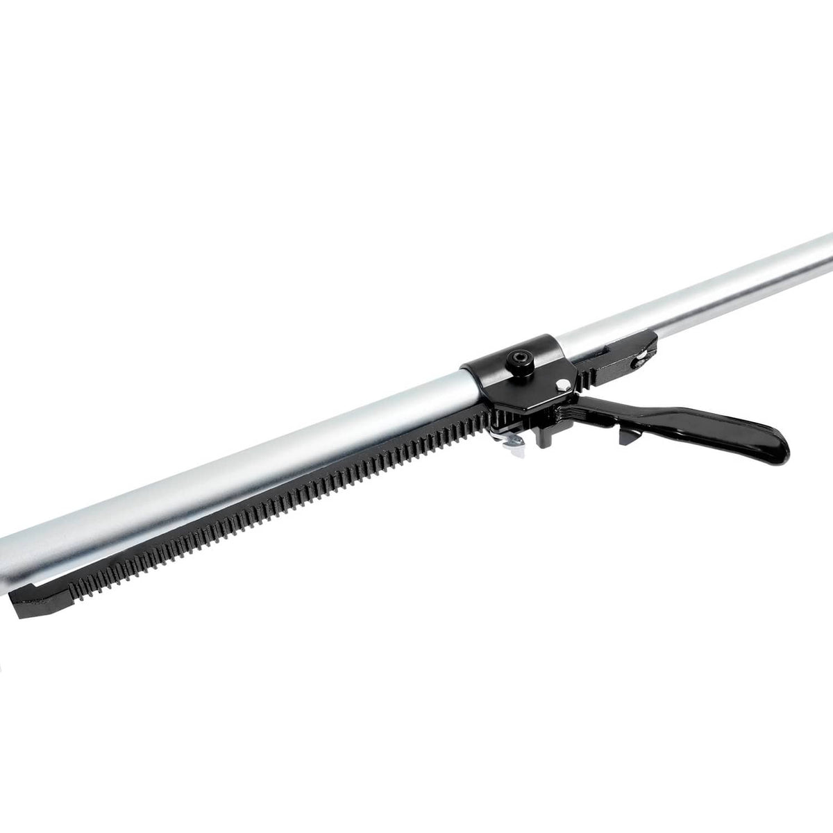 Solid Spare Truck Bed Rod Rack Fishing 4 Rod Holder Aluminum Adjustable Pickup Silvery Black