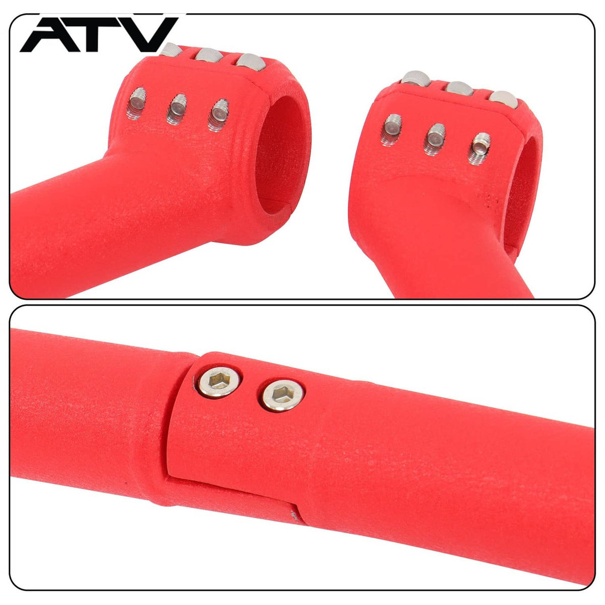 Solidspare Rear Face Tripod Guard Bar Red 715004164 For Bombardier Can Am Maverick X3