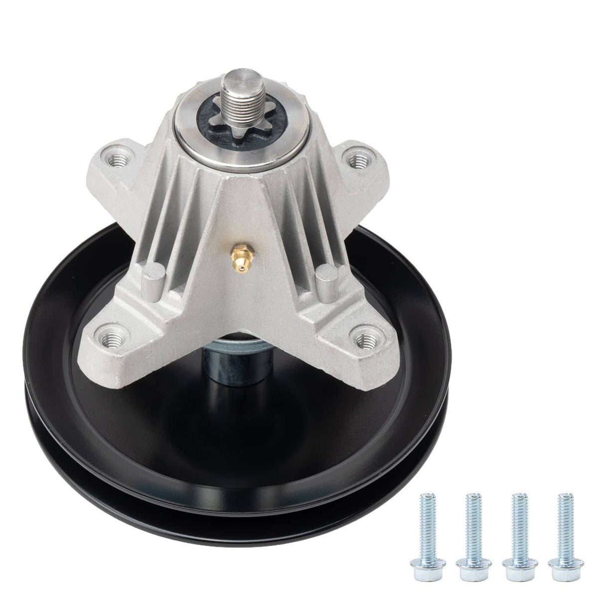 Solidspare (2) 46" Deck Spindle for Craftsman / Ryobi T225 T240 T2800 T8200 T8600 T3100