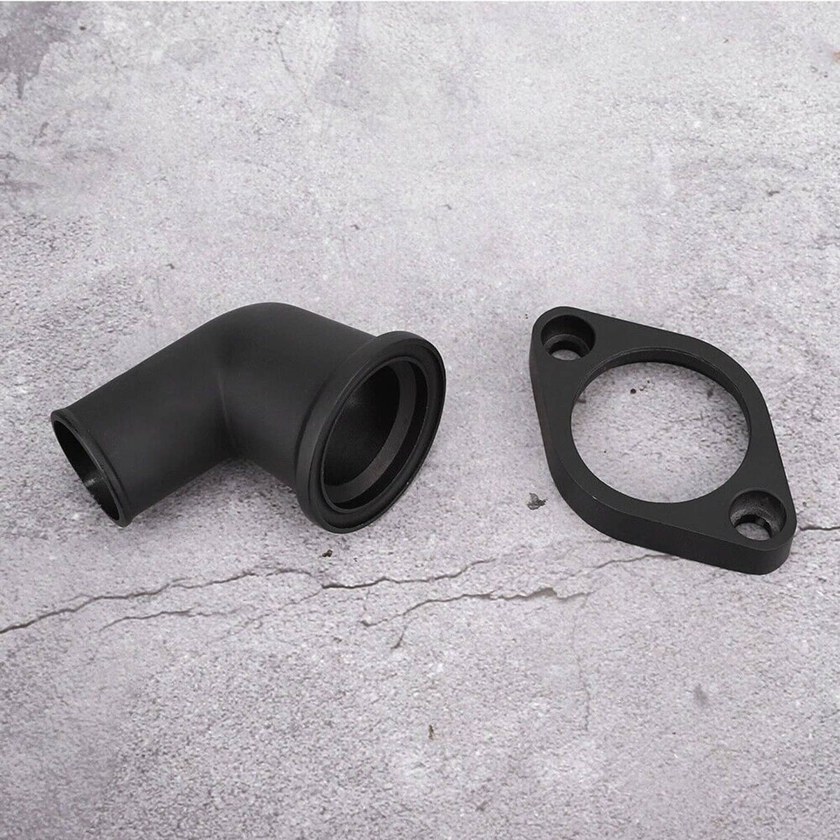 Solidspare Black 15° Swivel Water Neck Thermostat Housing For SBC BBC Chevy 327 350 396 454