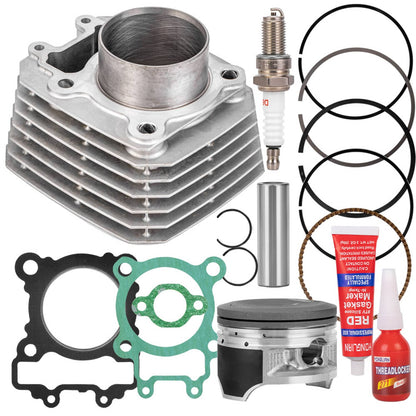 Solidspare Cylinder Top End Piston Gaskets Kit For Kawasaki Bayou 250 KLF250A 2003-2011
