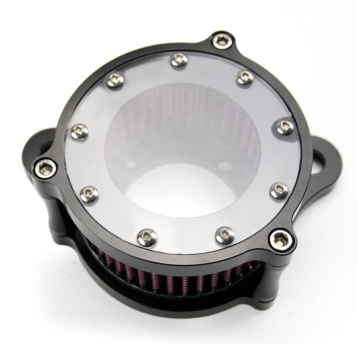 Solidspare Lucency Air Cleaner Intake Filter Systems For Harley Sportster XL 883 1200 04-17