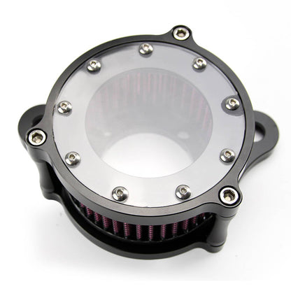 Solidspare Lucency Air Cleaner Intake Filter Systems For Harley Sportster XL 883 1200 04-17
