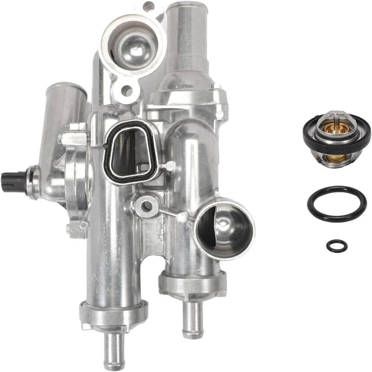 Solidspare Aluminum Thermostat Housing Assy for Chrysler Sebring 200 Dodge Journey Avenger