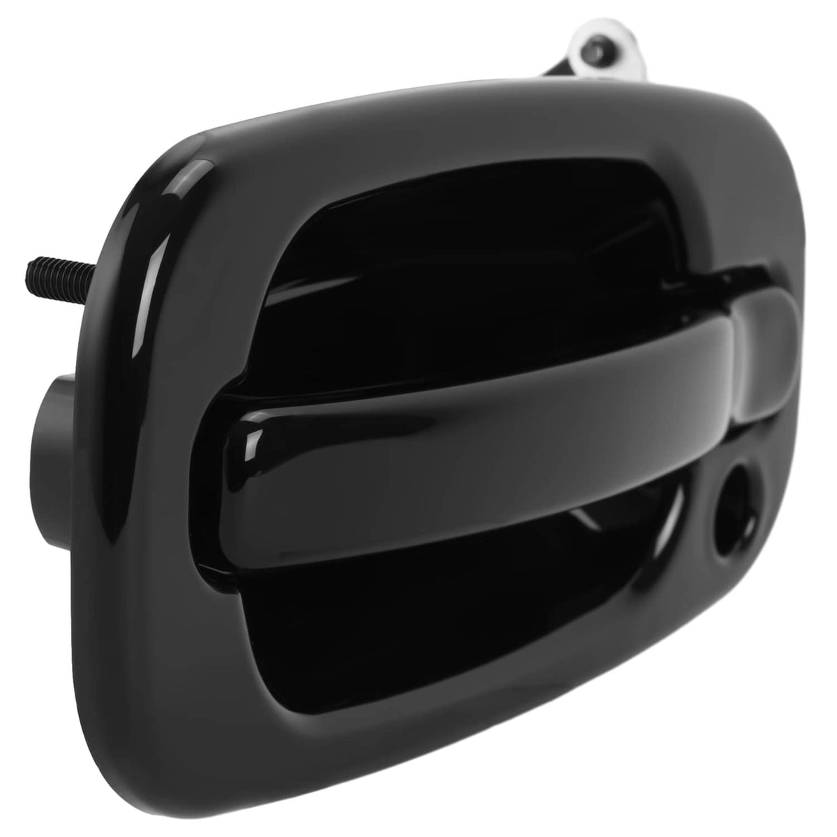 Solid Spare 4Pcs NEW Outside Door Handles Set Painted Black For Silverado Tahoe Sierra 99-06