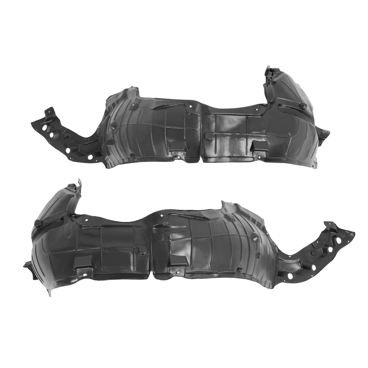 Solid Spare Front Inner Fender Liner Pair For 2016-2018 Nissan Altima NI1248150 NI1249150