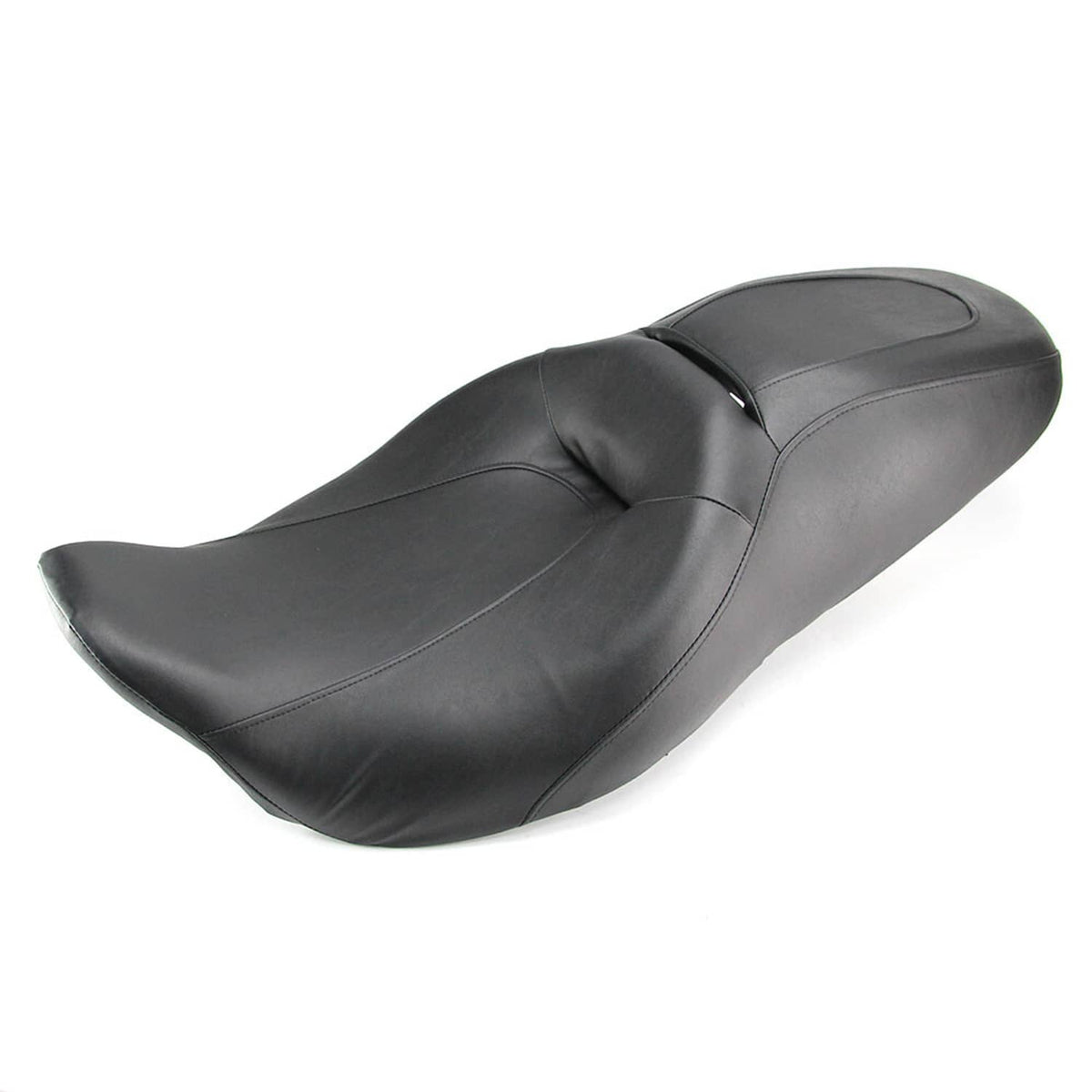 Solidspare Driver Passenger Black Seat For Harley Touring Road King Street Glide 08+