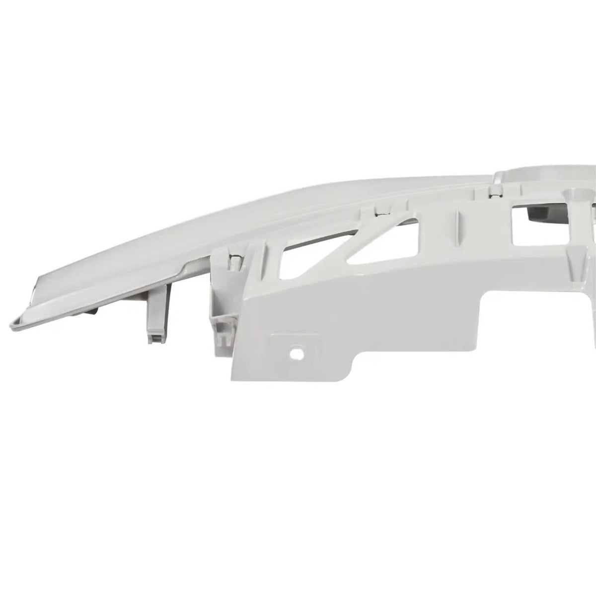 Solid Spare Grille For Nissan Versa Note 2014 2015 2016 Chrome Front Upper Bumper Grill