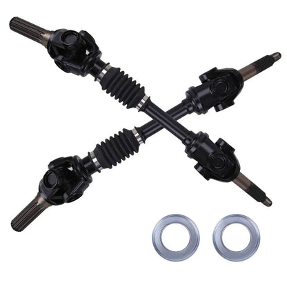 Solidspare Pair Complete Rear Axle Drive Shaft for Kawasaki Mule 3010 KAF620E KAF620 01-03